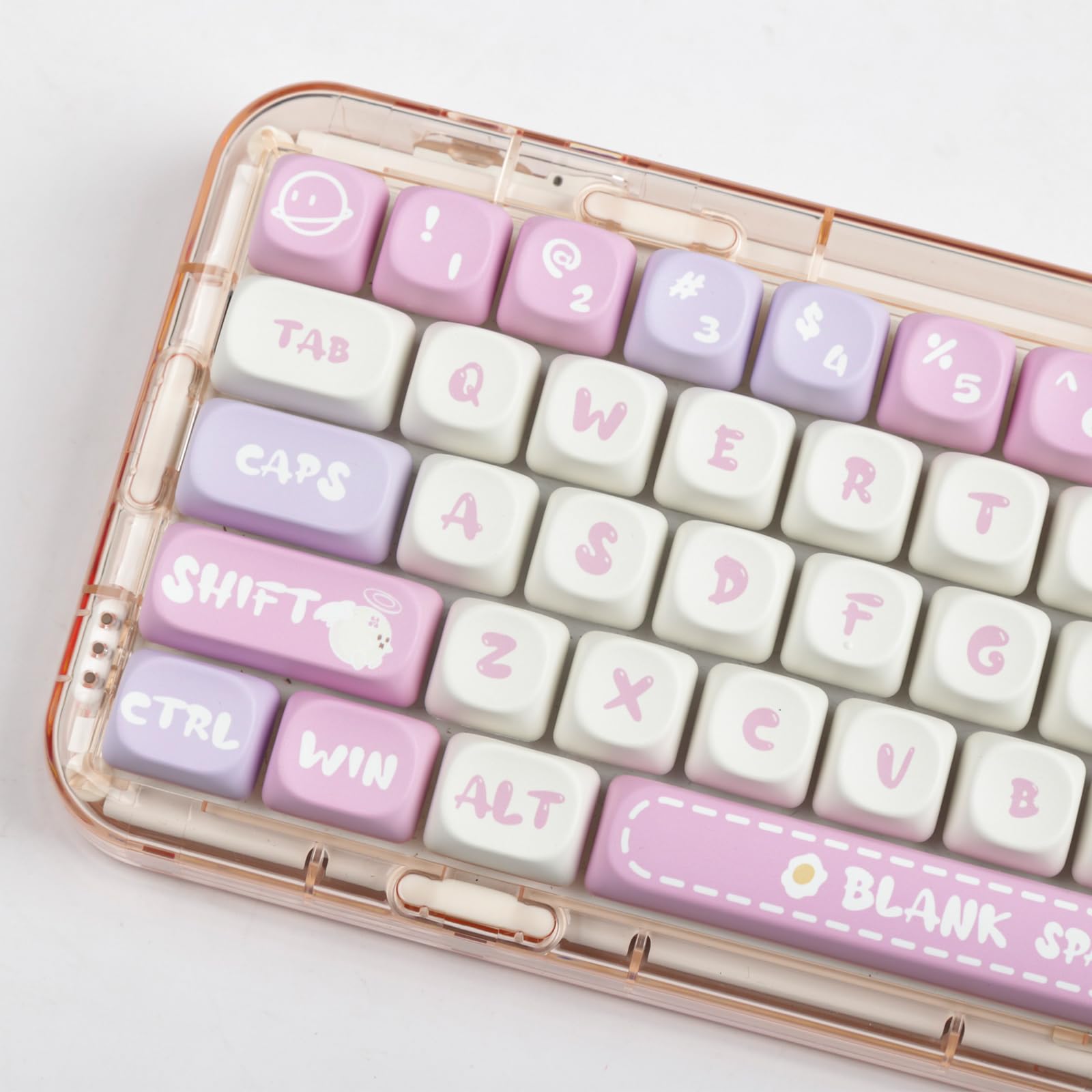 Amazon | かわいい蒸しパンテーマ昇華キーキャップ、MOA